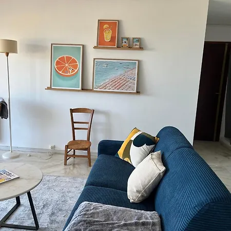 T3 Centre Avec Vue Mer, Wifi, Parking Securise - Fr-1-374-237 アルカション